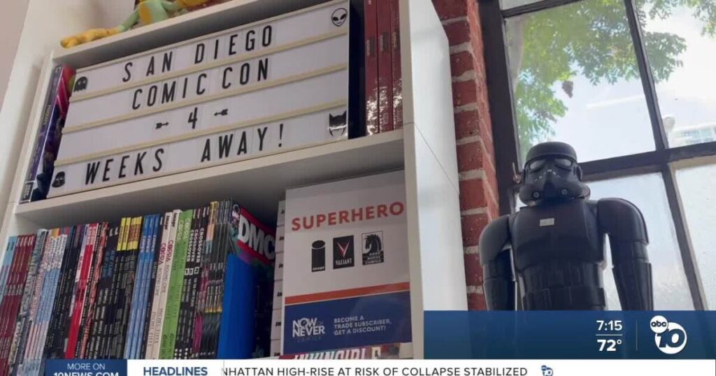 San Diego Comic-Con 2026: Now or Never Comics stocks up for one of the city’s biggest events San Diego Comic-Con 2026: Now or Never Comics stocks up for one of the city’s biggest events