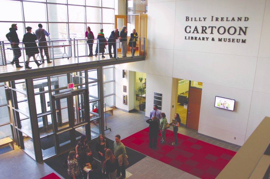 The Billy Ireland Cartoon Library and Museum at Ohio State will be holding the National Cartoonists Society Showcase, bringing many popular cartoonists to the Buckeye State.