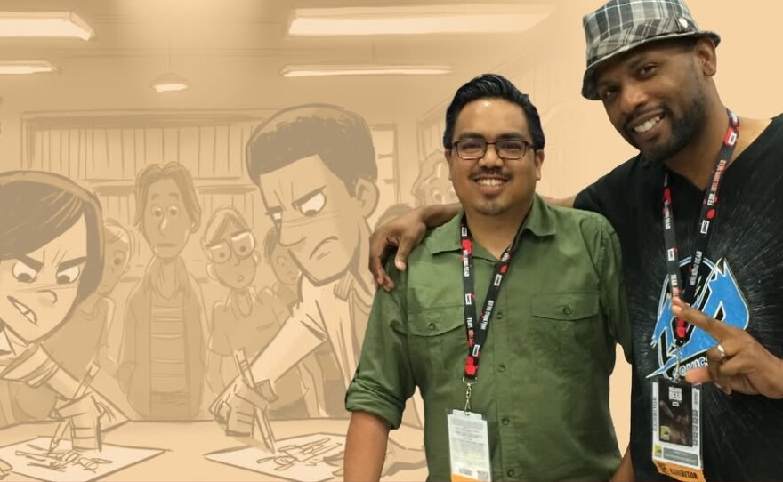 Bobby Ruiz and Keithan Jones will be on a panel called From Paradise Hills to San Diego Comic-Con: The San Diego Roots and Creative Journeys of Bobby Rubio & Keithan Jones.