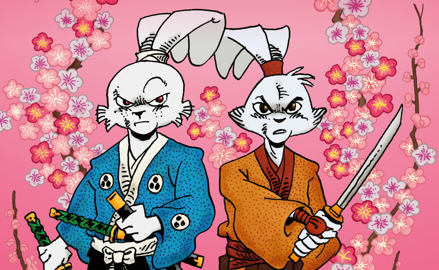 Usagi Yojimbo cover art by Stan Sakai for Dark Horse Comics.