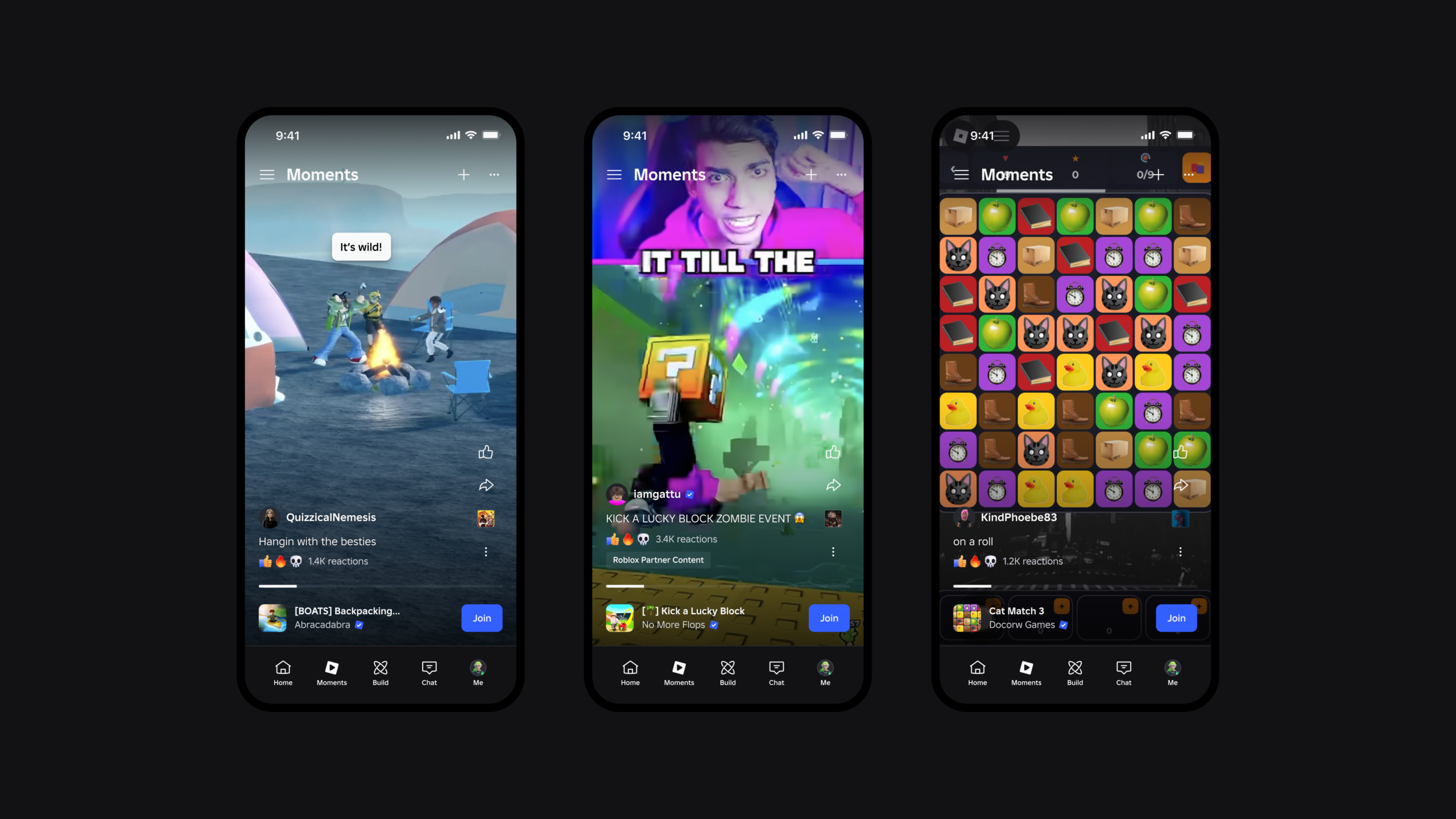 Moments: Discover and Play New Games Instantly
