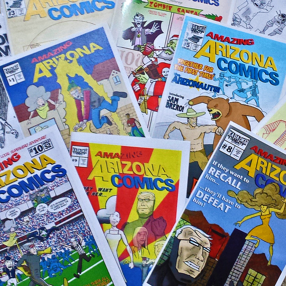 Amazing Arizona Comics ends with #57 as Russ Kazmierczak Jr. heads Midwest Amazing Arizona Comics ends with #57 as Russ Kazmierczak Jr. heads Midwest