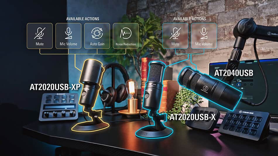 Audio-Technica Releases 20 Series Control Application for Elgato Stream Deck Audio-Technica Releases 20 Series Control Application for Elgato Stream Deck