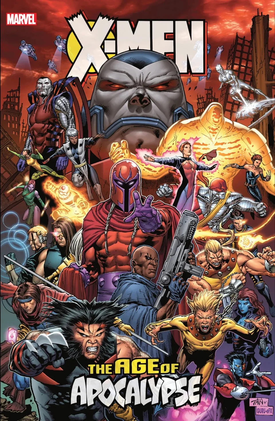 The cover of Age of Apocalypse comic.