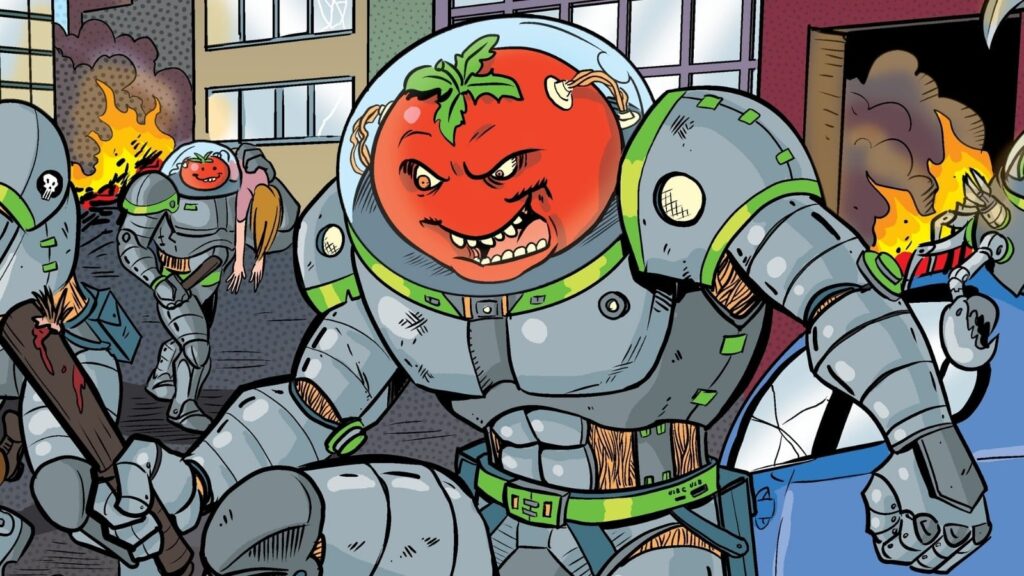 Preview: ATTACK OF THE KILLER TOMATOES graphic novel launches on Kickstarter Preview: ATTACK OF THE KILLER TOMATOES graphic novel launches on Kickstarter