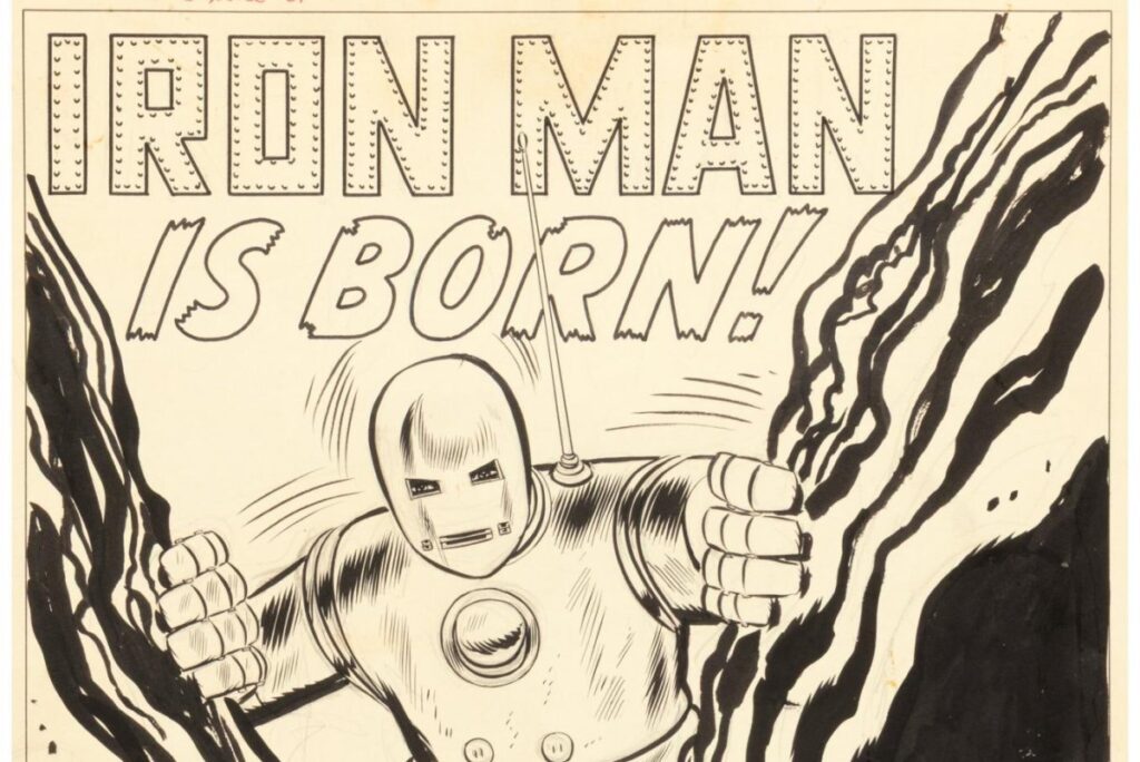 Artwork from Iron Man’s first appearance breaks auction record