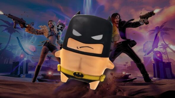 Batman Sprite in Fortnite.
