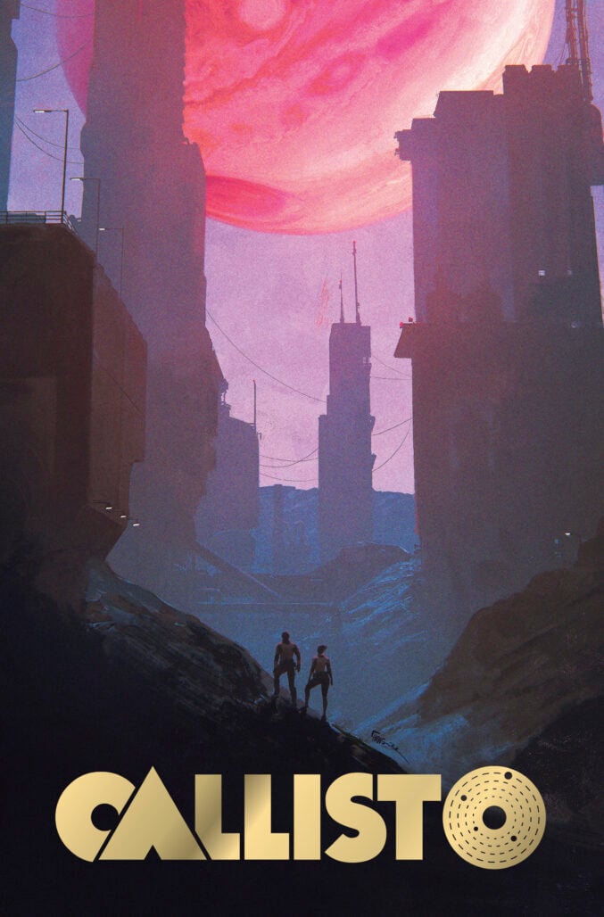 Callisto limited edition cover by Chris Shehan