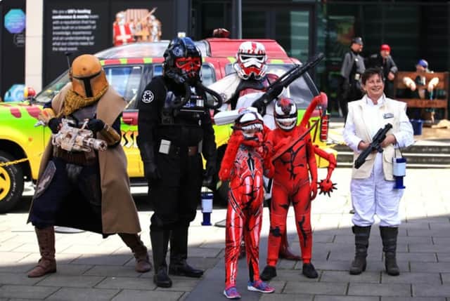 Comic, film, gaming and TV fans can celebrate their favourite characters at Unleashed Comic Con with tickets now half price.