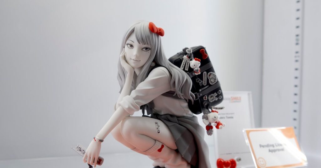 Sneak peeks of new anime figures at Anime Expo 2026