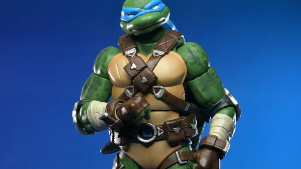 NECA Reveals Leonardo Fortnite x Teenage Mutant Ninja Turtles Figure