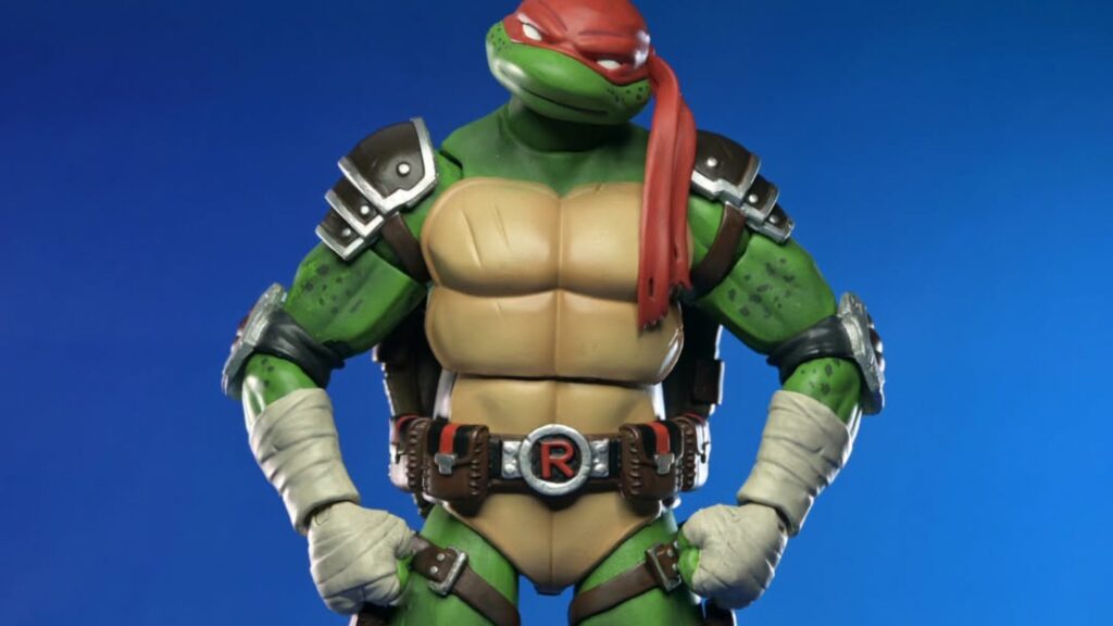 Raphael Drops In with New Fortnite x TMNT Figure from NECA Raphael Drops In with New Fortnite x TMNT Figure from NECA
