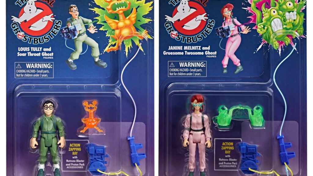 The Real Ghostbusters Kenner Classics Janine & Louis 2