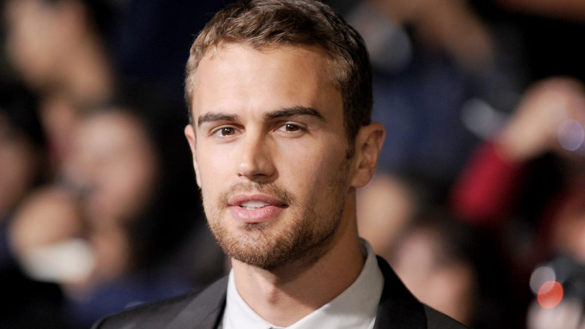 Theo James smiling