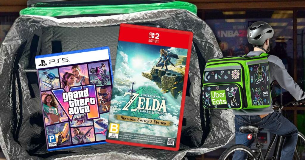 Uber Eats Now Delivers Physical Video Games, Consoles, and Gaming Accessories Straight to Your Door Uber Eats Now Delivers Physical Video Games, Consoles, and Gaming Accessories Straight to Your Door