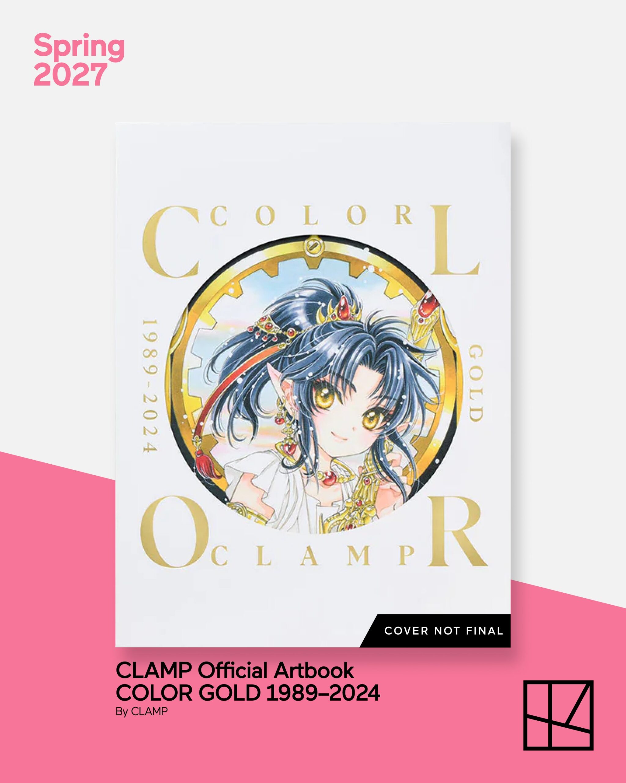 kodansha usa CLAMP Official Artbook COLOR GOLD 1989–2024 license visual