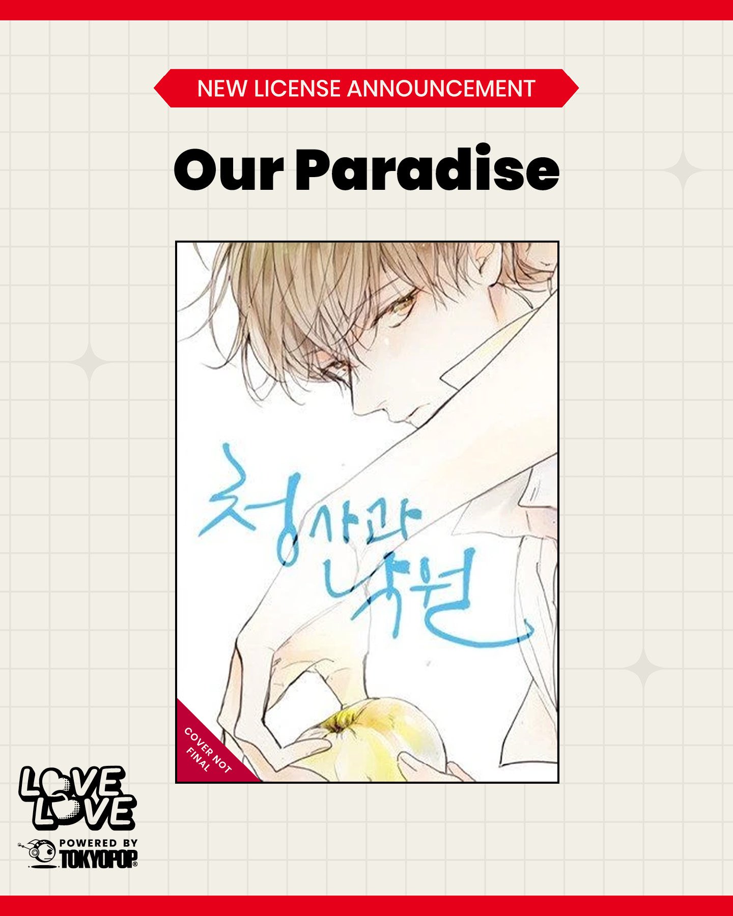 tokyopop our paradise license visual
