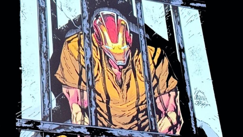 Tony Stark Jailed In The Incarcerated Iron Man, James Rhodes Steps Up