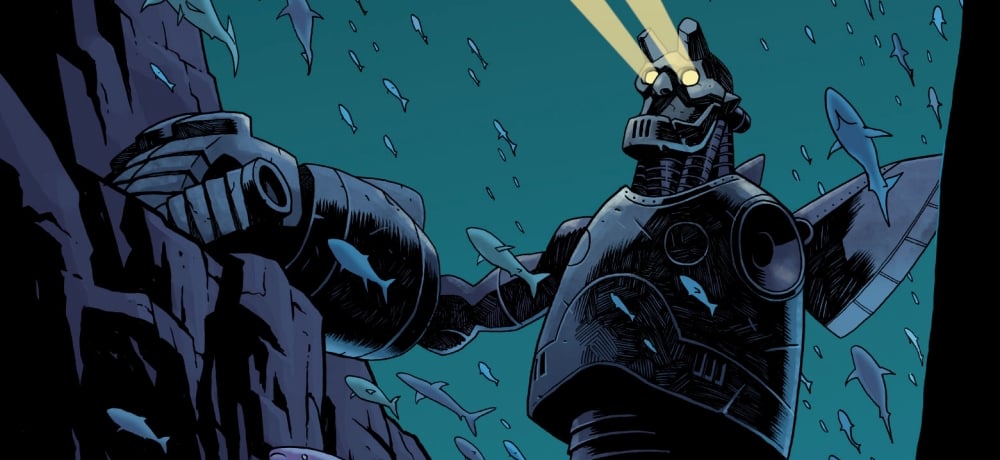 GIANT ROBOT HELLBOY