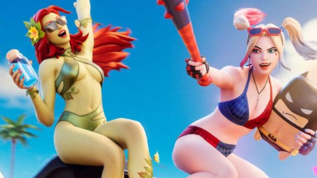 Fortnite’s new swimsuit skins for Poison Ivy & Harley Quinn get age rated Fortnite’s new swimsuit skins for Poison Ivy & Harley Quinn get age rated