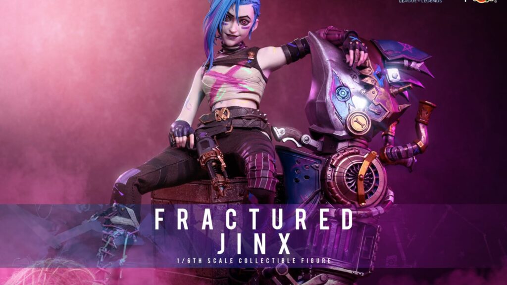 Fractured Jinx Joins the Fight with New Hot Toys Arcane 1/6 Figure Fractured Jinx Joins the Fight with New Hot Toys Arcane 1/6 Figure