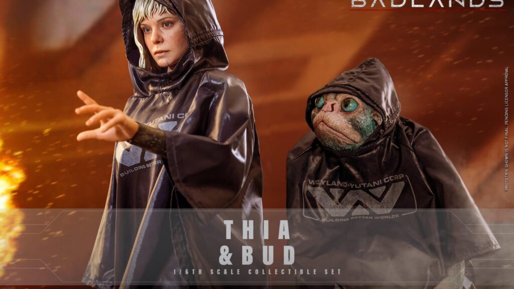 Hot Toys Reveals New Predator: Badlands Thia & Bud 1/6th Scale Set Hot Toys Reveals New Predator: Badlands Thia & Bud 1/6th Scale Set