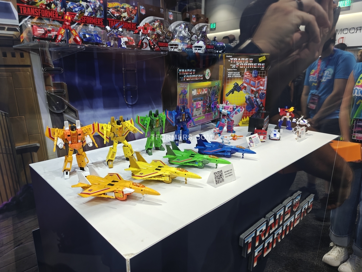 SDCC 2026 Preview Night Hasbro Transformers Booth Display - Studio Series, AOTP, Collaborative, More