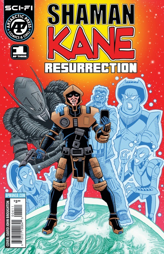 Shaman Kane Resurrection #1 by David Broughton (Antarctic Press, 2026)