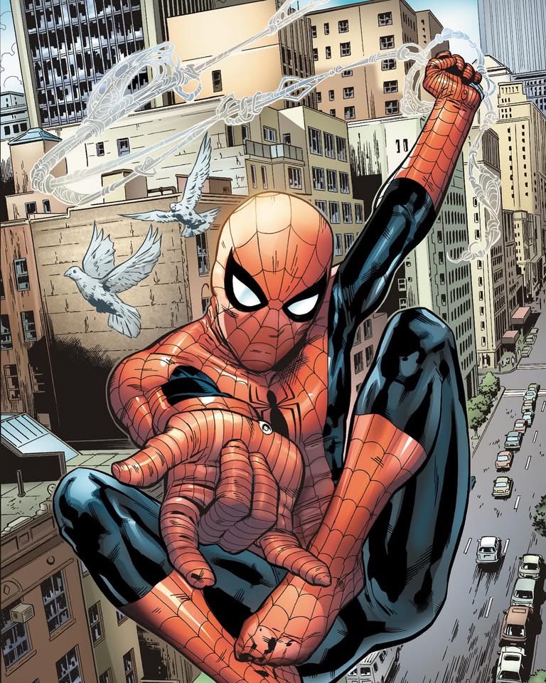 Spider-man art by Neil Edwards