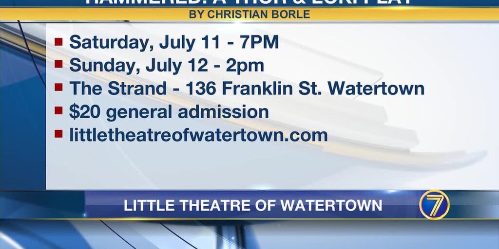 Little Theatre of Watertown to perform Marvel Spotlight play Little Theatre of Watertown to perform Marvel Spotlight play