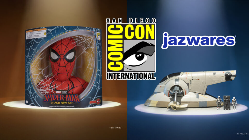 Jazwares’ San Diego Comic-Con 2026 Exclusives Include New Marvel and Star Wars Items Jazwares’ San Diego Comic-Con 2026 Exclusives Include New Marvel and Star Wars Items