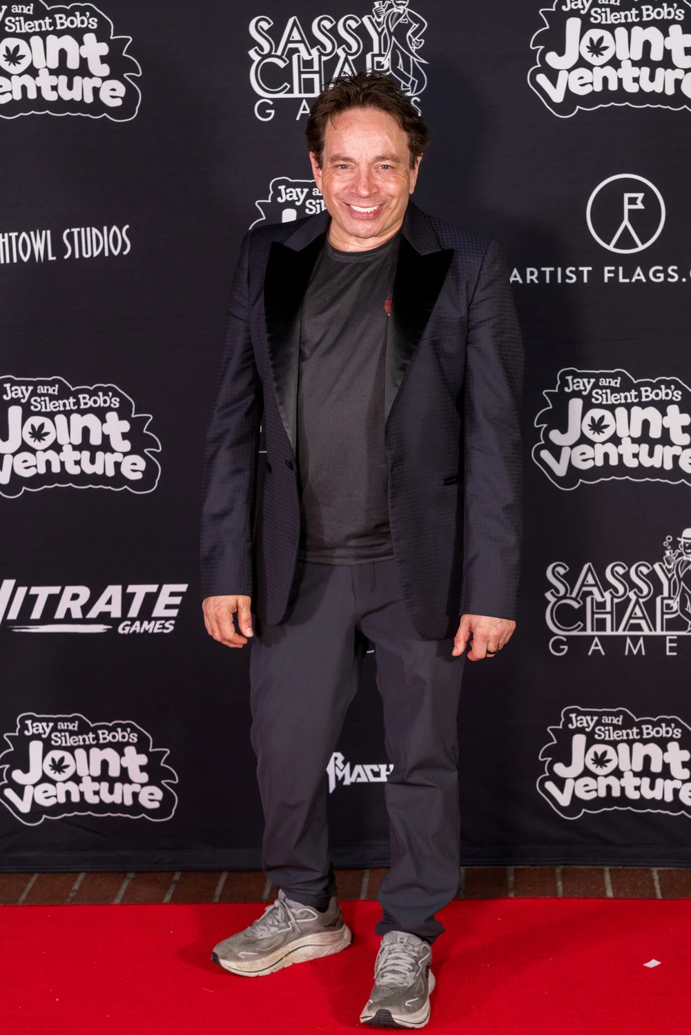 SNL's Chris Kattan arrives at the Blunt Objects SDCC party
