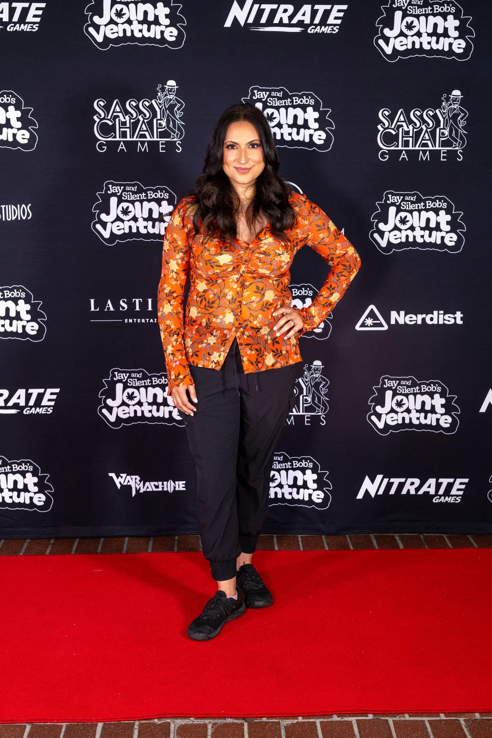 Actress Zehra Fazal (X-Men '97) at the Blunt Objects SDCC Party