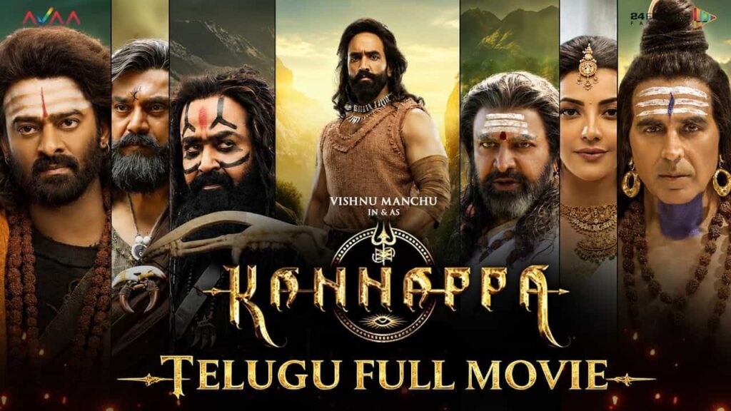 Kannappa Telugu Movie Streaming Free in YouTube