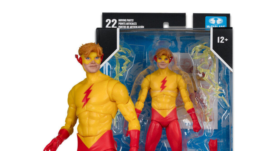 Race Into Action with New DC Comics Kid Flash DC Multiverse Figure Race Into Action with New DC Comics Kid Flash DC Multiverse Figure