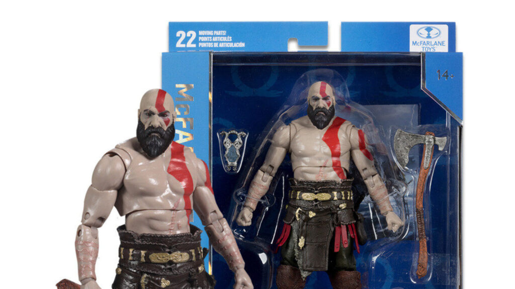 McFarlane Toys Debuts New God of War Ragnarök Kratos Action Figure McFarlane Toys Debuts New God of War Ragnarök Kratos Action Figure