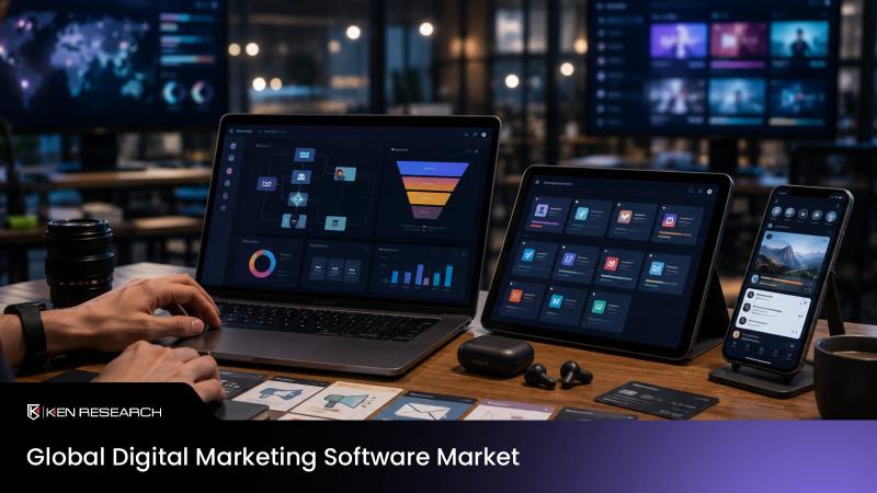 Ken Research Stated Global Digital Marketing Software Market Reached USD 80 Billion
