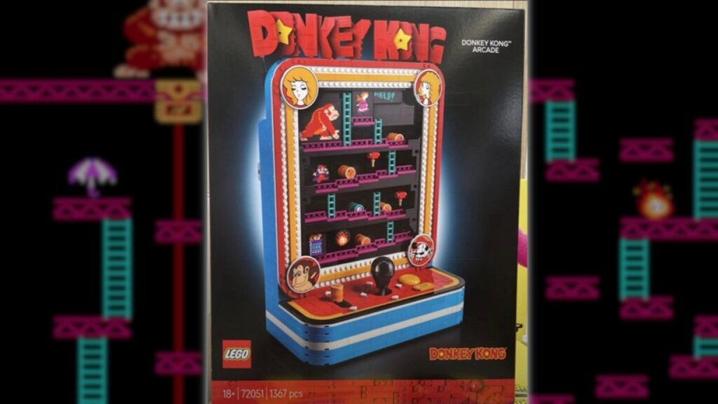 Leak reveals LEGO Donkey Kong Arcade Set Leak reveals LEGO Donkey Kong Arcade Set