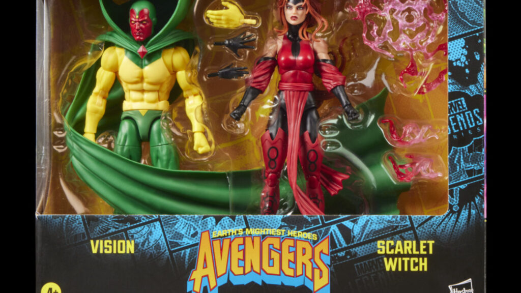 New Avengers Marvel Legends Scarlet Witch & Vision 2