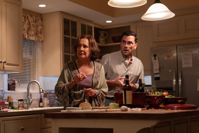 Laurie Metcalf and Dan Levy