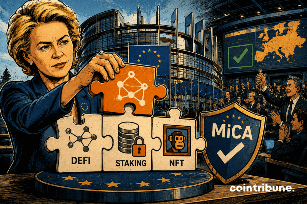 The EU won’t stop at MiCA : DeFi, staking and NFTs in the crosshairs The EU won’t stop at MiCA : DeFi, staking and NFTs in the crosshairs
