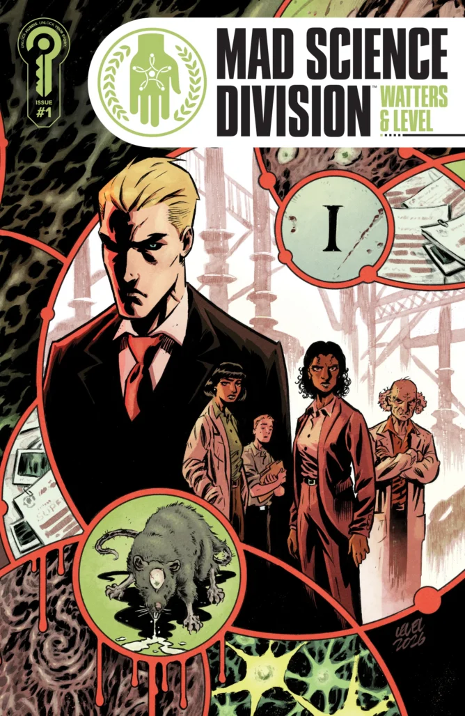 Mad Science Division #1 cover A by Brian Level