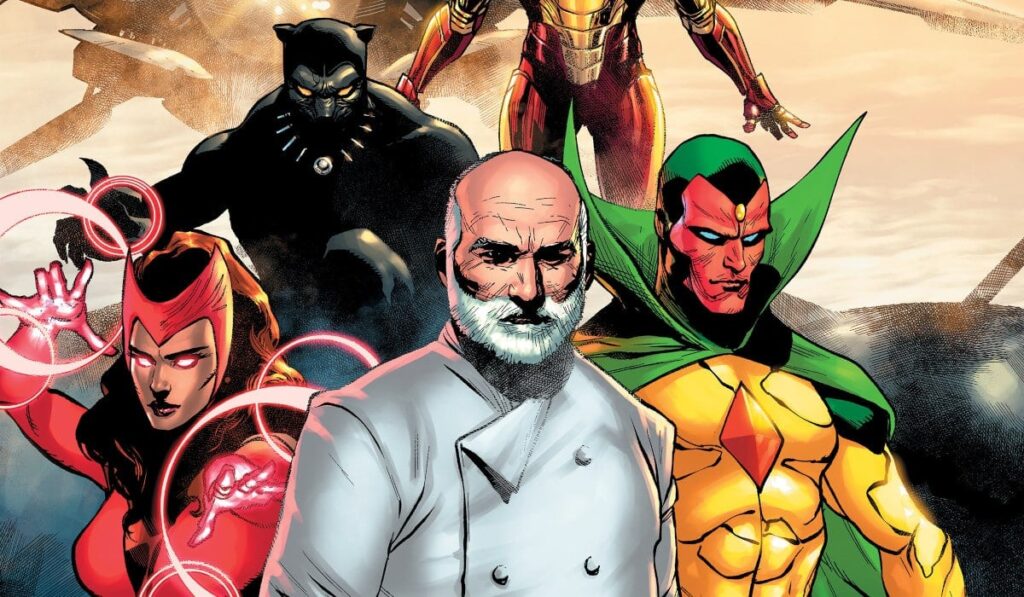The Beat Digest: José Andrés teams up with the AVENGERS The Beat Digest: José Andrés teams up with the AVENGERS