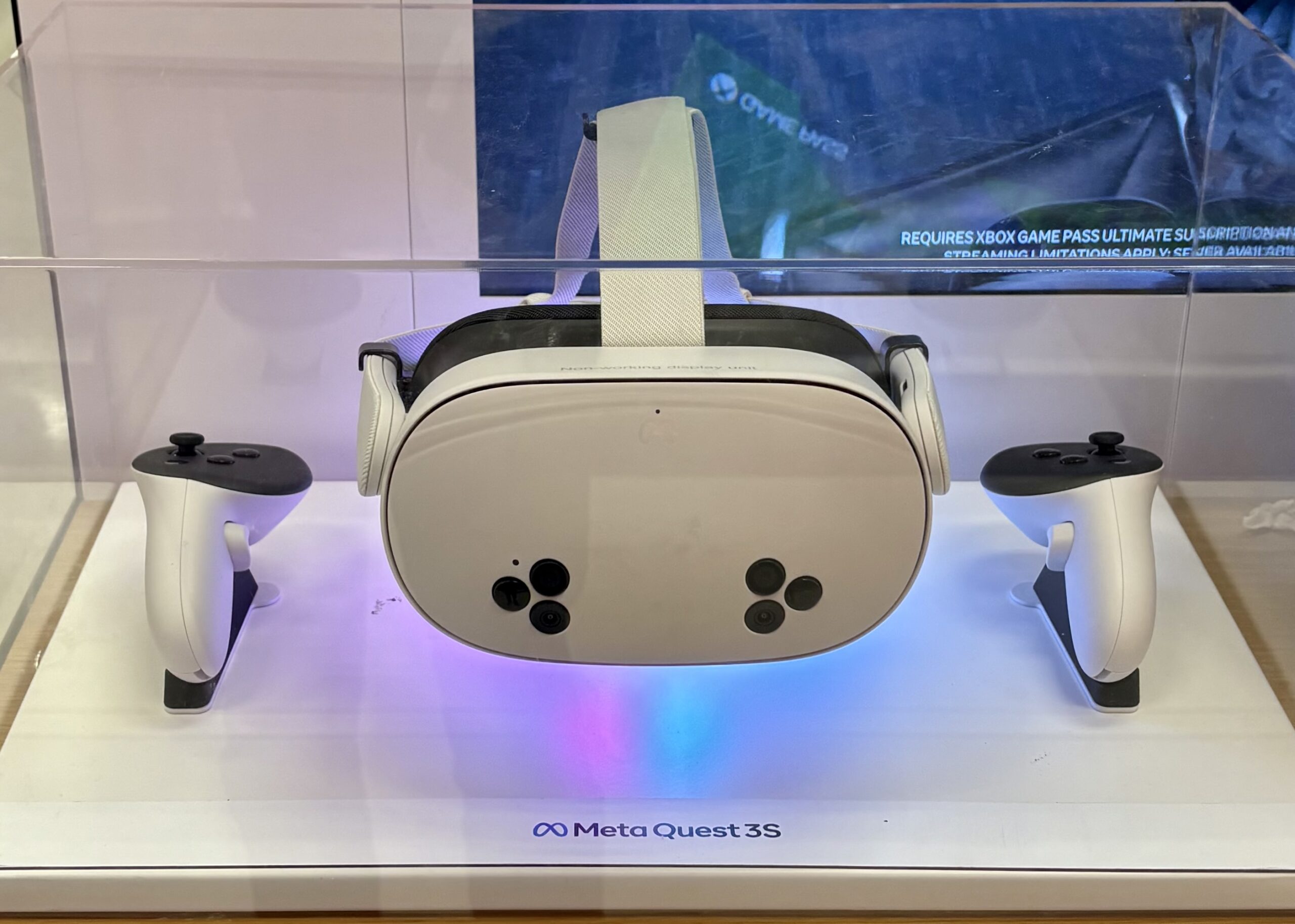 Meta Quest 3S standalone VR headset display unit
