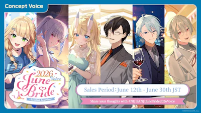 NIJISANJI and NIJISANJI EN announce “June Bride Voice ~Sweetest Surprise~”