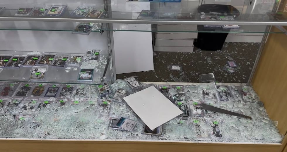Curveball Collectibles was burglarized for a second time in a month, the business said.