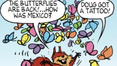 Comic Strips and the Butterfly Effect Comic Strips and the Butterfly Effect