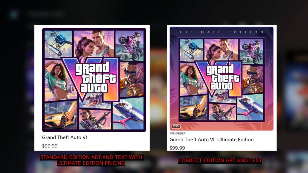 PlayStation Advertising Standard Edition Games at Premium Edition Pricing on Its Storefront PlayStation Advertising Standard Edition Games at Premium Edition Pricing on Its Storefront