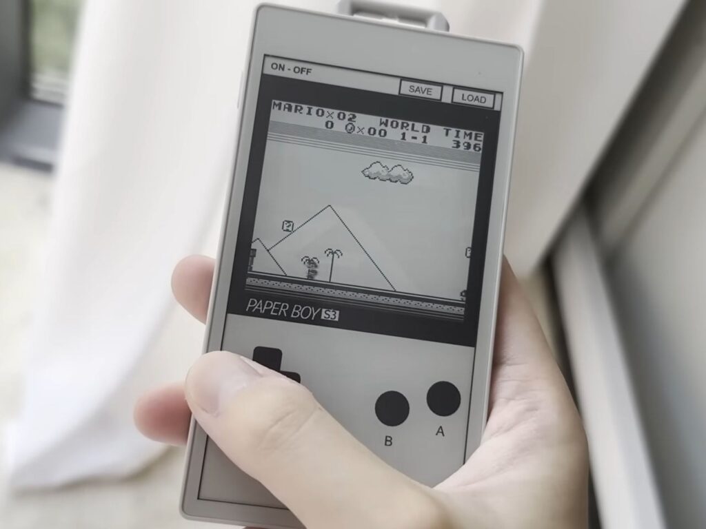 This 60Hz E Ink Game Boy emulator refreshes retro gaming with an ESP32-powered handheld This 60Hz E Ink Game Boy emulator refreshes retro gaming with an ESP32-powered handheld