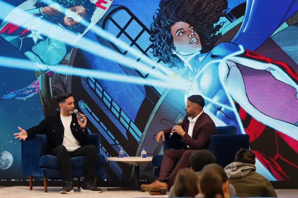 This DC superhero superfan writes a comic of his own This DC superhero superfan writes a comic of his own